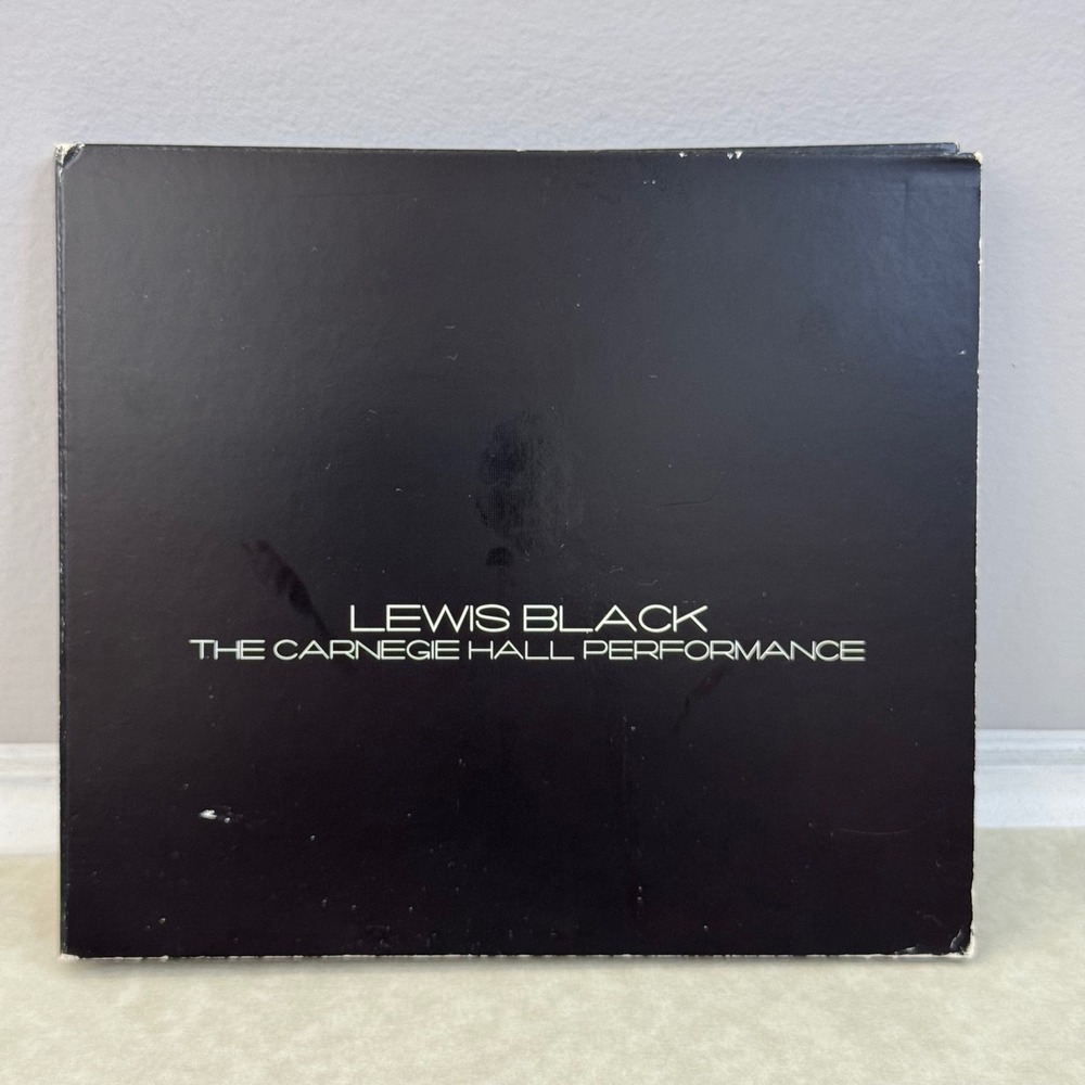 Lewis Black: The Carnegie Hall Performance(2 CD Set 2006 Comedy Central Records)